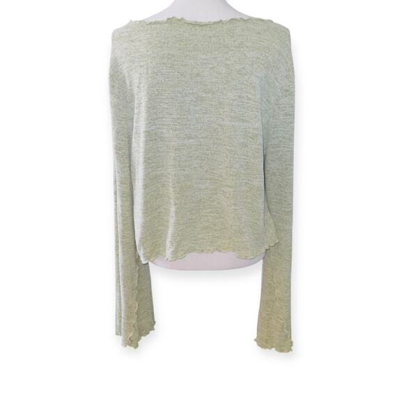 Soft Fairy-like Wide Sleeve Shirt - Picture 4 of 6